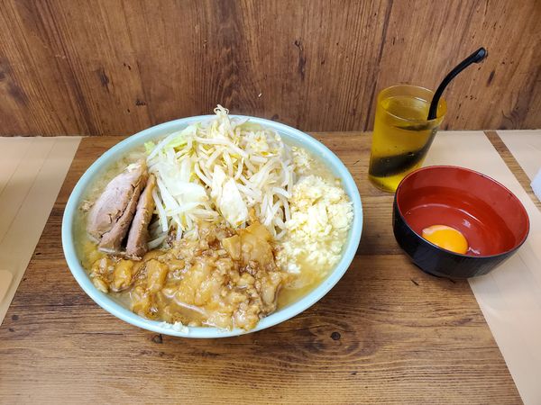 「大ラーメン」@ラーメン二郎 池袋東口店の写真