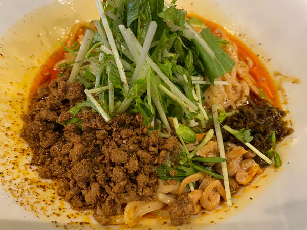 「汁なし担々麺」@タンタンタイガー 蔵前店の写真