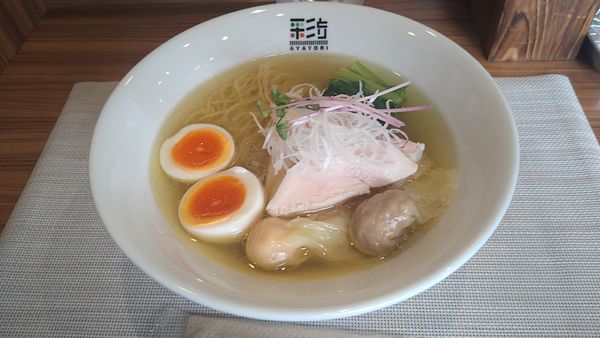 「特選塩らーめん¥1200-」@彩とりの写真