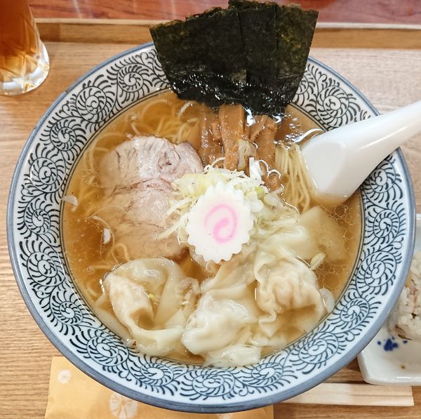 「無化調わんたんめん」@中華そば 水嶋の写真