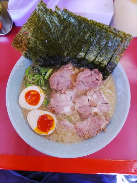 「チャーシューメン+味玉+のり」@ラーメンショップ 牛久結束店の写真