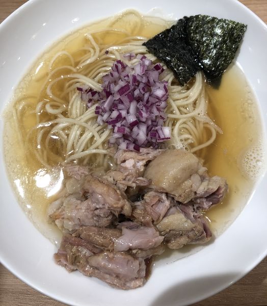 「肉しおにぼ900円」@煮干し Noodles Nibo Nibo Cinoの写真