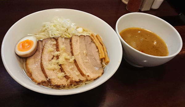 「【夏季限定】昆布水つけ麺味噌チャーシュー」@らーめん風の写真