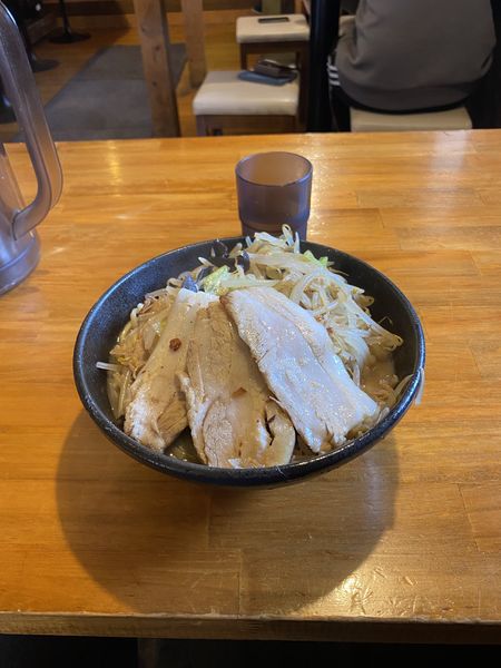 「塩タンメンチャーシュートッピング。」@どてちん 習志野店の写真