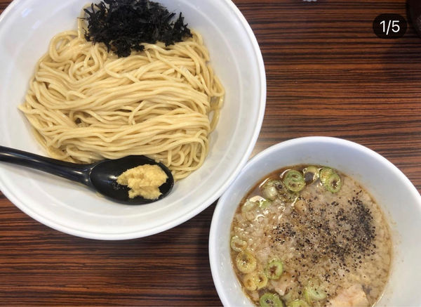 「背脂生姜もり中華」@秋刀鮪だし 宣久の写真