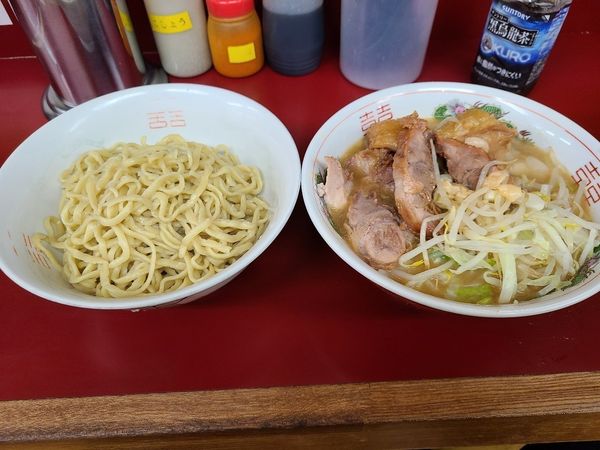 「小つけ麺　豚増し」@ラーメン二郎 相模大野店の写真