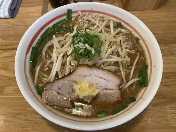 「スタミナ味噌」@拉麺大公 上大岡の写真