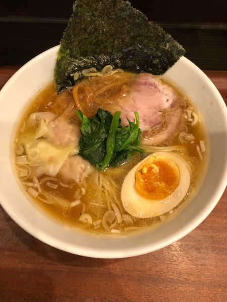 「熊らーめん」@拉麺 麺くまの写真