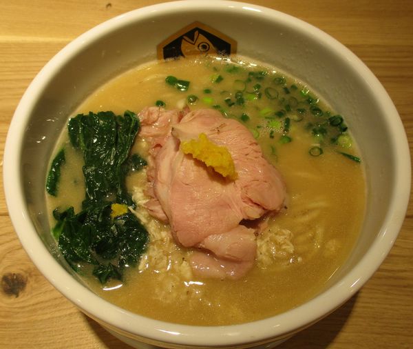 「濃厚真鯛らーめん　930円」@真鯛らーめん 麺魚 渋谷並木橋店の写真