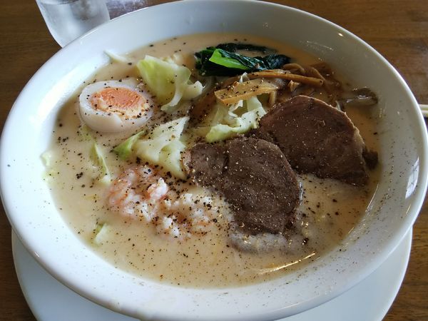 「カルボナーララーメン」@中華上手の写真