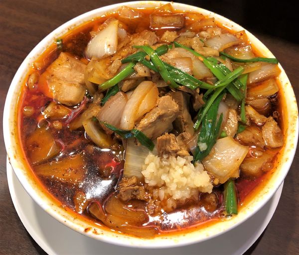 「ウマ辛 スタミナ濃厚中華そば」@濃厚中華そば スタミナ軒の写真