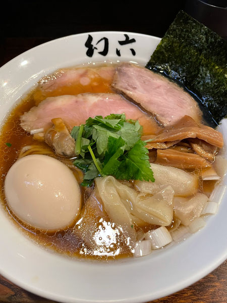 「特製醤油そば」@中華そば 幻六の写真