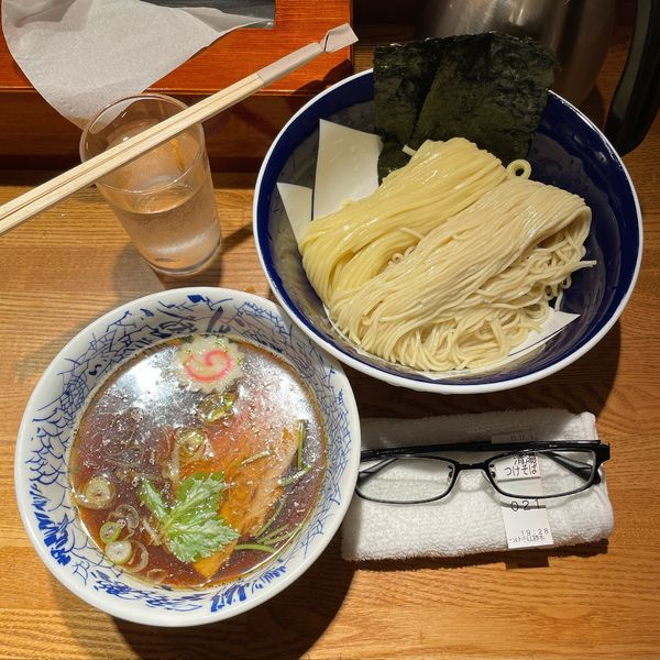 「清湯つけそば」@つけそば 神田勝本の写真