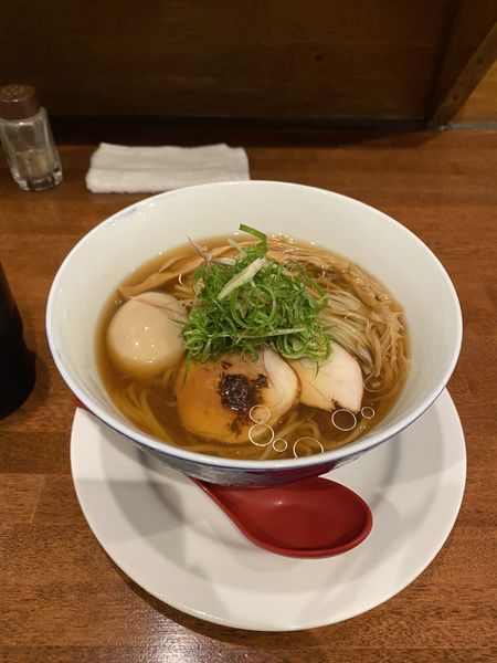 「限定アジ煮干し冷やしそば」@麺や維新の写真