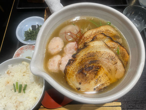 「塩ラーメン」@麺処 銀笹の写真