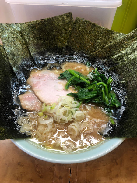 「のりラーメン」@ラーメン西山家 君津店の写真
