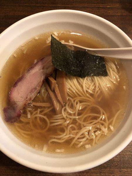 「塩らーめん850円」@荏原町しなてつの写真