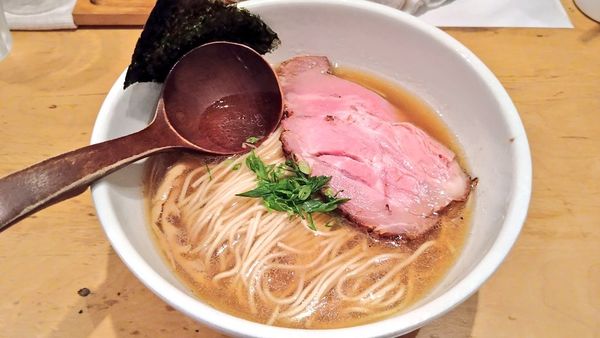 「中華そば」@中華蕎麦 蘭鋳の写真