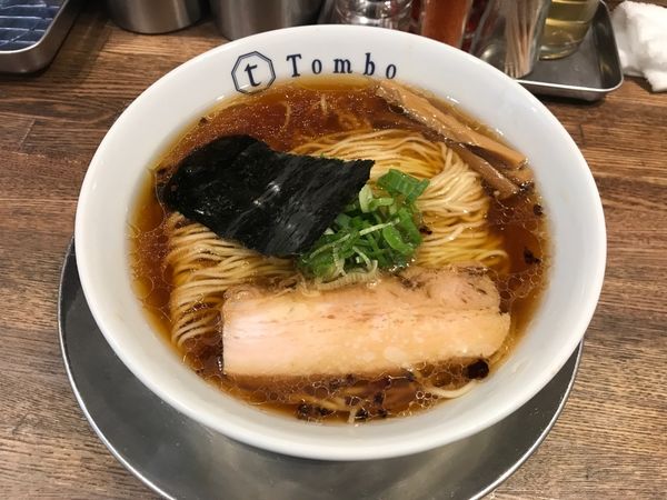 「醤油の旨味ソバ」@Tomboの写真