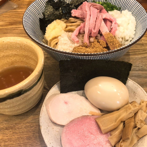 「特製煮干まぜそば1100円」@自家製麺 純の写真
