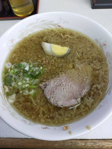 「豚背アブララーメン(しょうゆ)」@らーめん 善の写真