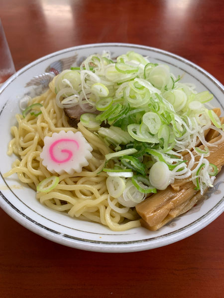 「油そば 大 ネギ盛」@珍々亭の写真