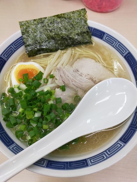 「塩とんこつラーメン」@八作の写真