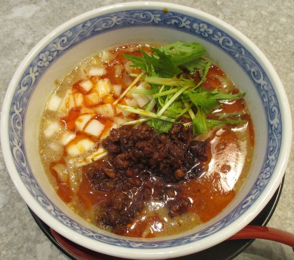 「鶏白湯担担麺（小辛）880円」@KOBE ENISHI担担麺 エニシスタンドの写真