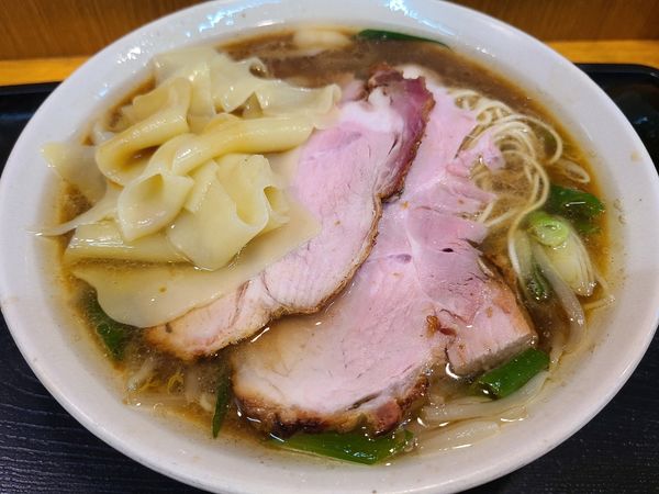 「野方うまかっちゃん　醤油」@味噌麺処 花道庵の写真