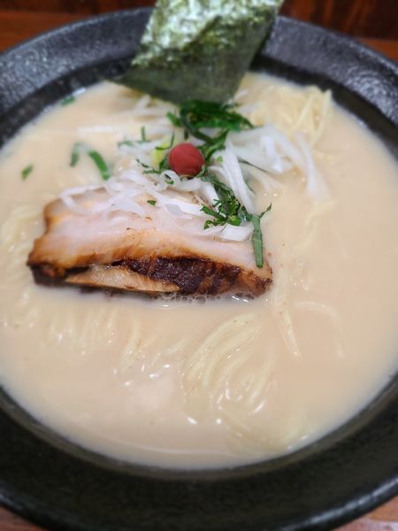 「豚骨中華蕎麦」@中華蕎麦 萌芽の写真