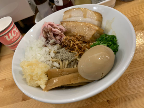 「まぜそば」@煮干らーめん 川むらの写真