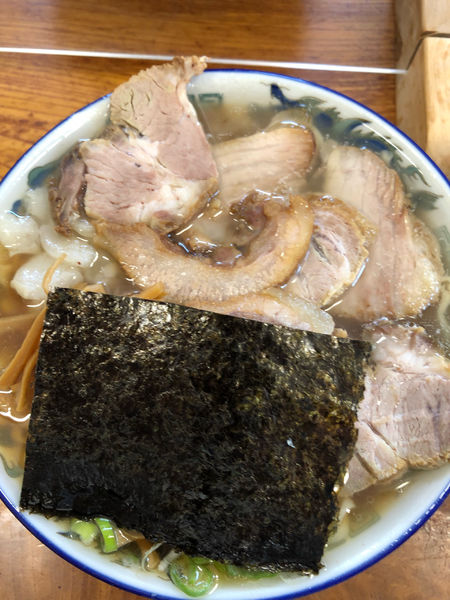 「中華そば(小盛)+チャーシュー」@ケンちゃんラーメンの写真