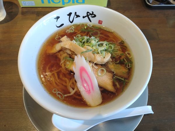 「川越醤油ラーメン」@川越らーめん こひやの写真