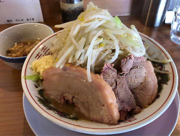 「ミニラーメン(豚カス入り味付きアブラ)」@麺処 ほん田 東十条店の写真