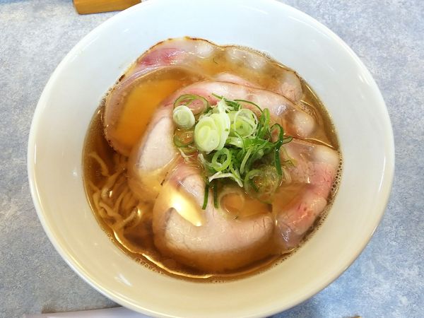「【限定】煮干し醤油そば松坂豚チャーシュー　850円」@文ちゃんラーメンの写真