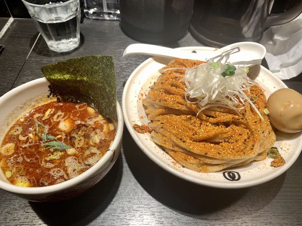 「味玉七味つけ麺1040円」@麺屋武蔵 巌虎の写真