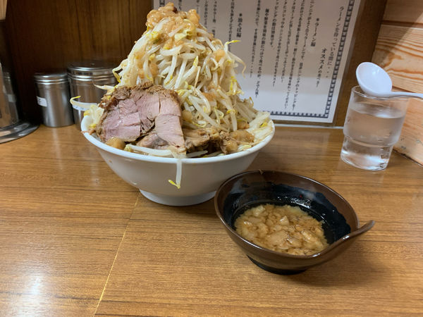 「ラーメン、野菜増し、油増し」@ラーメンの店 どでん 北浦和店の写真