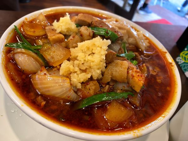 「ウマ辛濃厚スタミナ中華そば」@濃厚中華そば スタミナ軒の写真