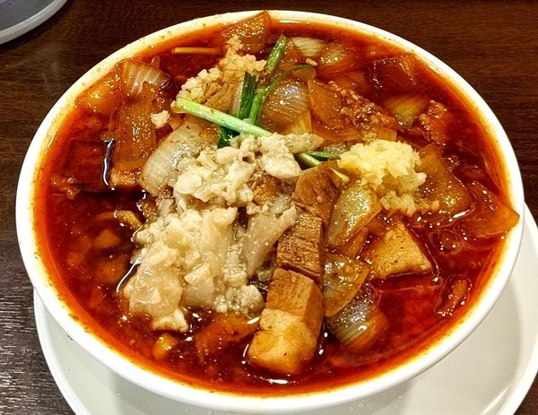 「ウマ辛 スタミナ濃厚中華そば」@濃厚中華そば スタミナ軒の写真