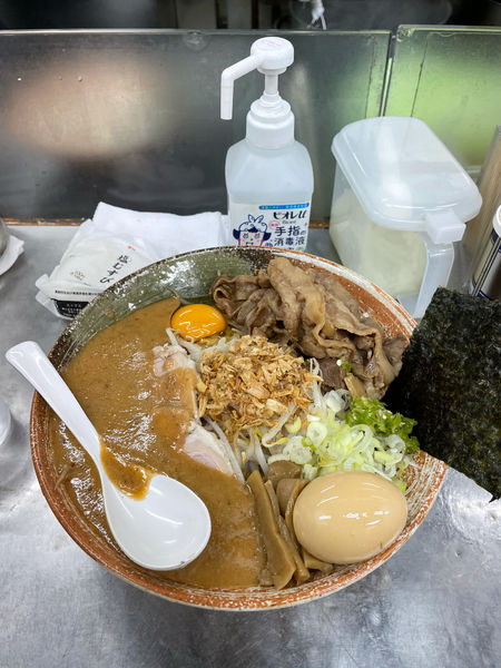 「鮟肝出汁悪い裏まぜそば」@覆麺 智の写真