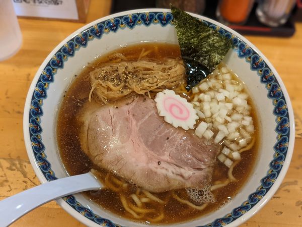 「煮干し中華そば」@らーめんセンター トミオの写真