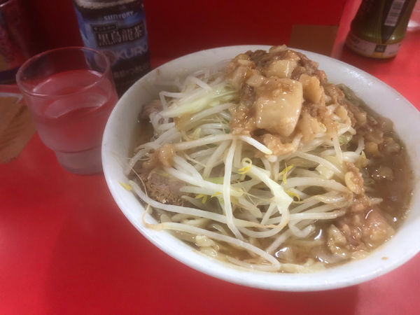 「小ラーメン　ヤサイ少　アブラ」@ラーメン二郎 松戸駅前店の写真