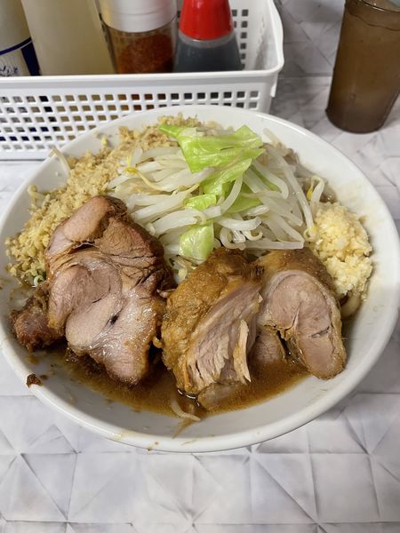 「ミニラーメン、生姜」@麺屋 歩夢 金沢八景店の写真