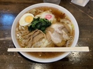 「ワンタン麺 ¥600」@中華そば 光来の写真