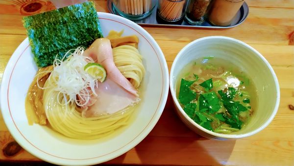 「昆布水つけめん しお」@麺 Collekiyo'の写真