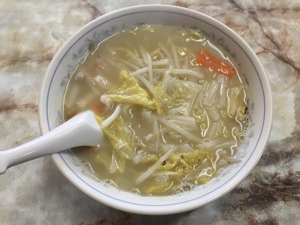 「タンメン 580円」@平和軒の写真