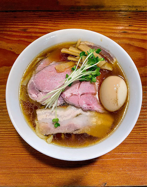 「特製中華そば」@中華そば 陽なたの写真