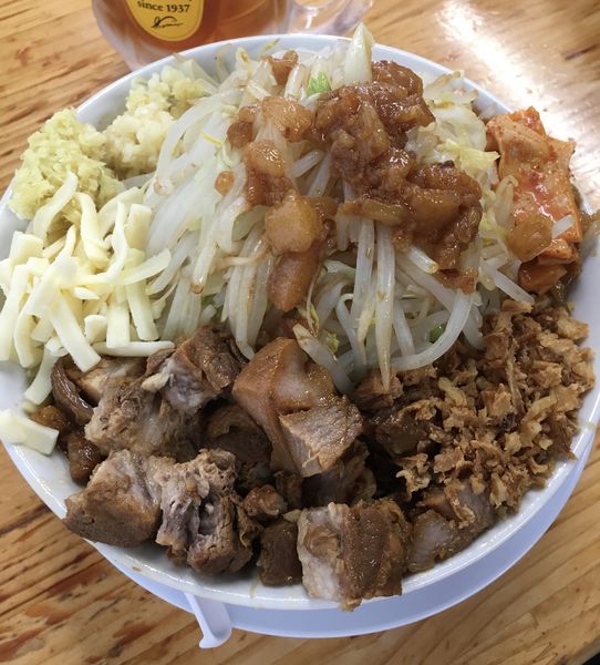 「小まぜそば　880円」@ラーメン赤沼の写真