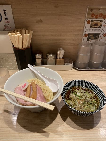 「特製つけ麺」@中華そば 竹むらの写真