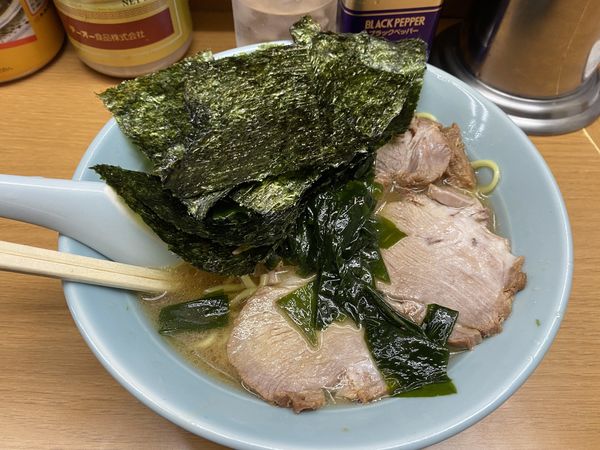 「チャーシューメン_海苔」@なかむら屋の写真
